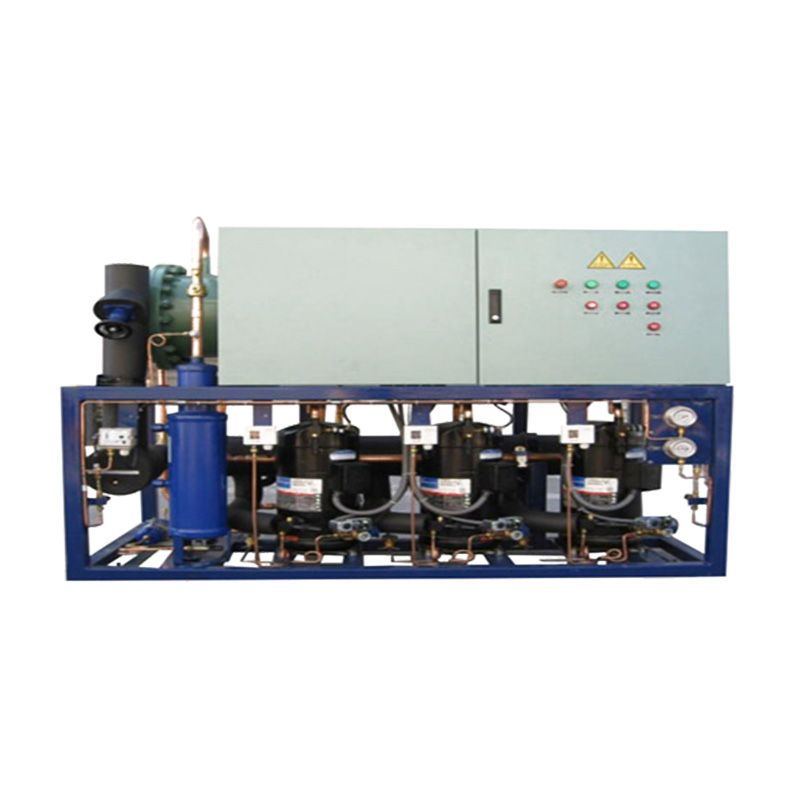 Parallelle compressor condensator -eenheid